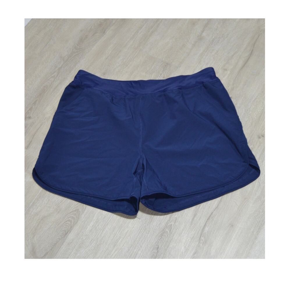 Lands' End Woman's Blue Active Shorts Size 16W